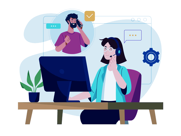 Contact Illustration